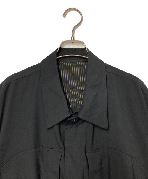 Y's for men（ワイズフォーメン）Y'S for men (ワイズフォーメン) ウール切替ジャケット ブラック サイズ:表記無しの古着・服飾アイテム