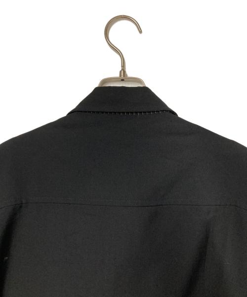 Y's for men（ワイズフォーメン）Y'S for men (ワイズフォーメン) ウール切替ジャケット ブラック サイズ:表記無しの古着・服飾アイテム