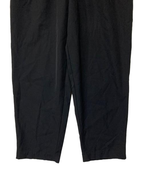 Yohji Yamamoto pour homme（ヨウジヤマモト プールオム）Yohji Yamamoto pour homme (ヨウジヤマモト プールオム) ウールギャバツータックパンツ ブラック サイズ:Sの古着・服飾アイテム