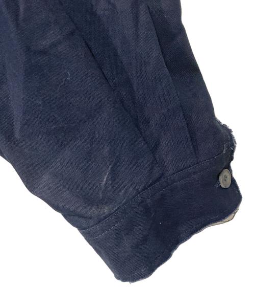 MAISON SPECIAL（メゾンスペシャル）MAISON SPECIAL (メゾンスペシャル) Prime-Over High Twisted Cotton Cut-Off Jumpsuit ネイビー サイズ:1の古着・服飾アイテム