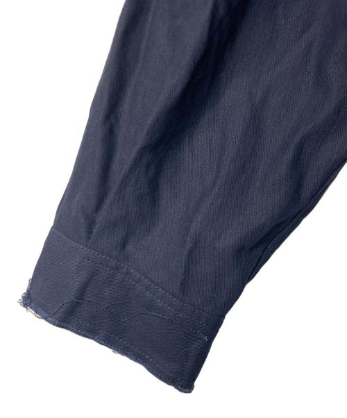 MAISON SPECIAL（メゾンスペシャル）MAISON SPECIAL (メゾンスペシャル) Prime-Over High Twisted Cotton Cut-Off Jumpsuit ネイビー サイズ:1の古着・服飾アイテム