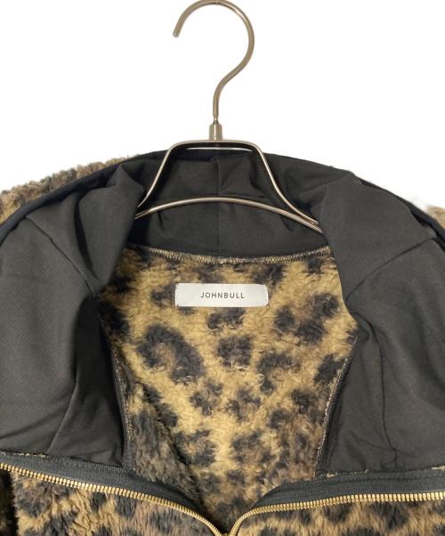 JOHNBULL（ジョンブル）Johnbull (ジョンブル) MUSE de Deuxieme Classe (ミューズ ドゥーズィエム クラス) LEOPARD FLEECE ZIP パーカー ブラウン×ブラック サイズ:FREEの古着・服飾アイテム