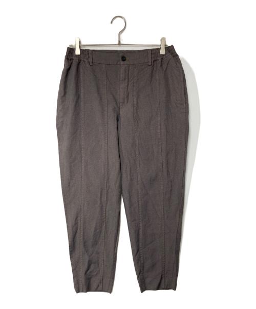 COMME des GARCONS HOMME DEUX（コムデギャルソン オム ドゥ）COMME des GARCONS HOMME DEUX (コムデギャルソン オム ドゥ) チェックイージーパンツ グレー×ブラウン サイズ:Ｍの古着・服飾アイテム