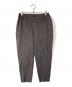 COMME des GARCONS HOMME DEUX（コムデギャルソン オム ドゥ）の古着「チェックイージーパンツ」｜グレー×ブラウン