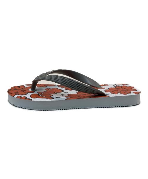 TAO COMME des GARCONS（タオ コムデギャルソン）TAO COMME des GARCONS (タオ コムデギャルソン) ビーチサンダル ホワイト×オレンジ サイズ:Lの古着・服飾アイテム