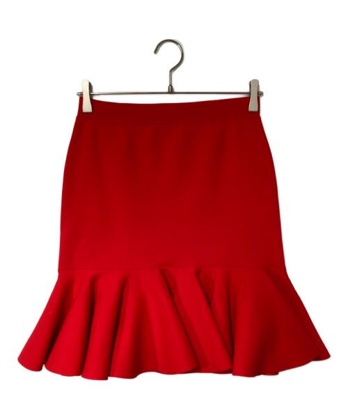 rosy monster（ロージーモンスター）rosy monster (ロージーモンスター) ミニマーメイドスカート レッド サイズ:FREEの古着・服飾アイテム