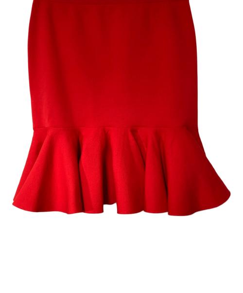 rosy monster（ロージーモンスター）rosy monster (ロージーモンスター) ミニマーメイドスカート レッド サイズ:FREEの古着・服飾アイテム