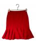 rosy monster（ロージーモンスター）の古着「ミニマーメイドスカート」｜レッド