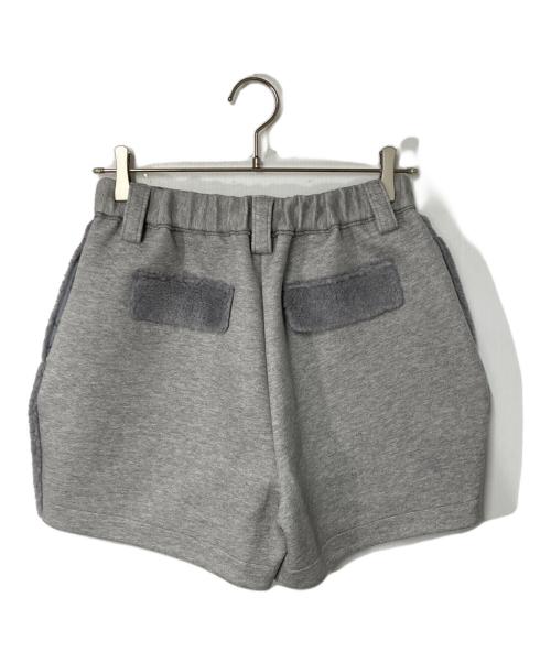 rosy monster（ロージーモンスター）rosy monster (ロージーモンスター) ボアショートパンツ グレー サイズ:FREEの古着・服飾アイテム