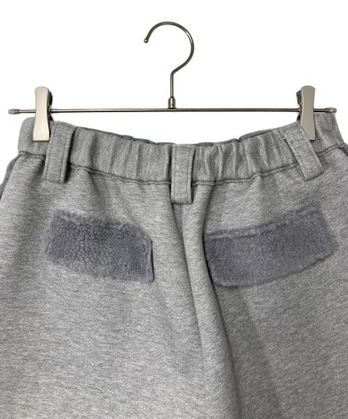 rosy monster（ロージーモンスター）rosy monster (ロージーモンスター) ボアショートパンツ グレー サイズ:FREEの古着・服飾アイテム