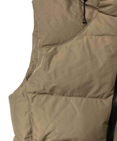 POLO RALPH LAUREN（ポロ・ラルフローレン）POLO RALPH LAUREN (ポロ・ラルフローレン) ビッグポニー刺繍ダウンベスト ベージュ サイズ:Sの古着・服飾アイテム