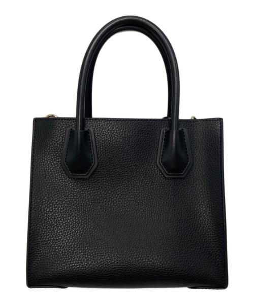 MICHAEL KORS（マイケル・コース）MICHAEL KORS (マイケル・コース) 2WAYショルダーバッグ ブラックの古着・服飾アイテム