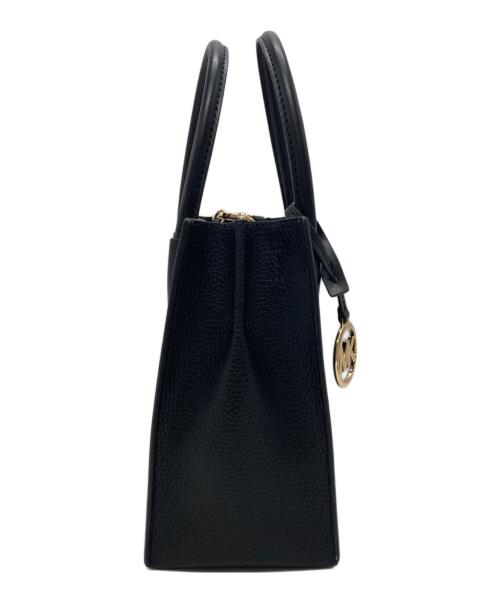 MICHAEL KORS（マイケル・コース）MICHAEL KORS (マイケル・コース) 2WAYショルダーバッグ ブラックの古着・服飾アイテム