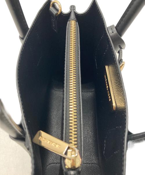 MICHAEL KORS（マイケル・コース）MICHAEL KORS (マイケル・コース) 2WAYショルダーバッグ ブラックの古着・服飾アイテム