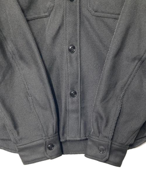 DIESEL（ディーゼル）DIESEL (ディーゼル) フーデットジャケット ブラック サイズ:Lの古着・服飾アイテム