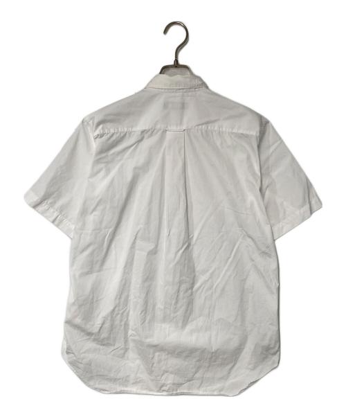 COMME des GARCONS HOMME（コムデギャルソン オム）COMME des GARCONS HOMME (コムデギャルソン オム) パッチワークシャツ ホワイト×ブルー サイズ:Ｍの古着・服飾アイテム