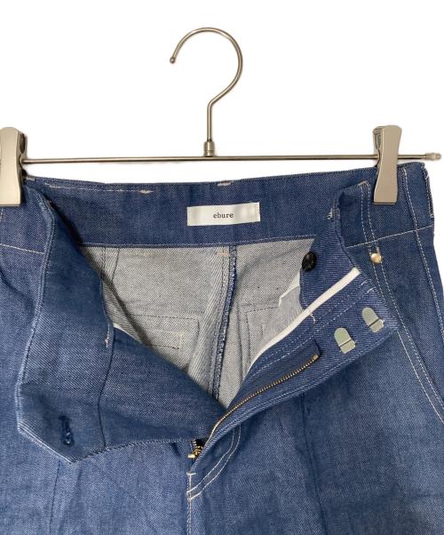 ebure（エブール）EBURE (エブール) リアクティブデニム パンツ インディゴ サイズ:36の古着・服飾アイテム