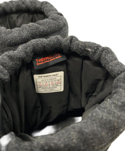 THE NORTH FACE（ザ ノース フェイス）THE NORTH FACE (ザ ノース フェイス) ヌプシブーティーウールIVショート グレー サイズ:US7.5/UK6.0/EU39/CM25.0の古着・服飾アイテム