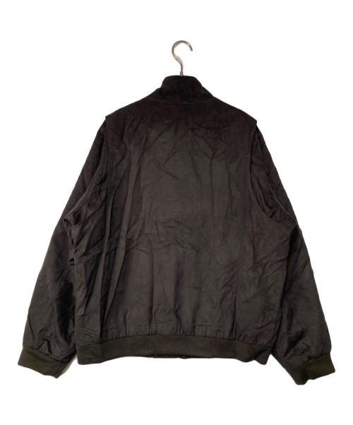 L.L.Bean（エルエルビーン）L.L.Bean (エルエルビーン) フェイクスエードブルゾン ブラウン サイズ:XLの古着・服飾アイテム