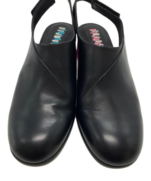 CAMPER（カンペール）CAMPER (カンペール) ツインズ ミディアムヒールパンプス ブラック サイズ:37の古着・服飾アイテム