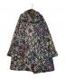 missoni（ミッソーニ）の古着「総柄ロングコート」｜ネイビー×ホワイト