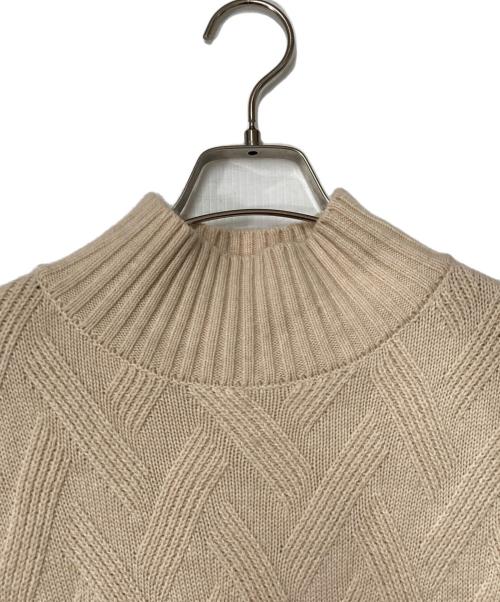 BALENCIAGA（バレンシアガ）BALENCIAGA (バレンシアガ) カシミヤニットワンピース ベージュ サイズ:38の古着・服飾アイテム