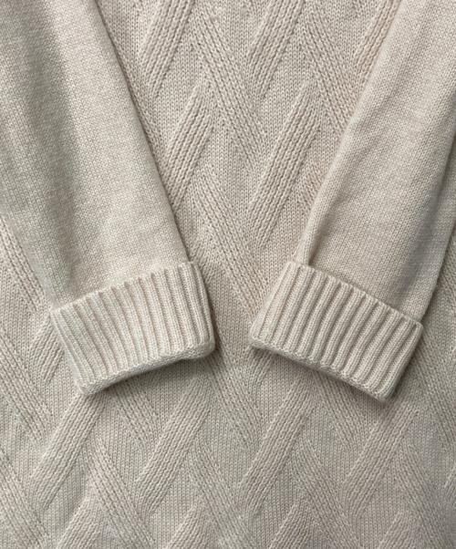 BALENCIAGA（バレンシアガ）BALENCIAGA (バレンシアガ) カシミヤニットワンピース ベージュ サイズ:38の古着・服飾アイテム