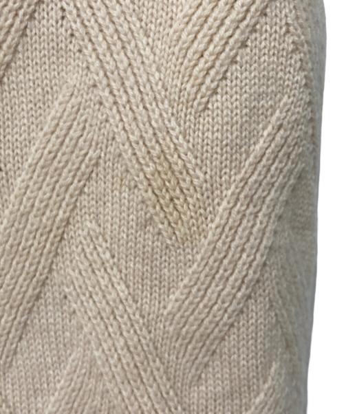 BALENCIAGA（バレンシアガ）BALENCIAGA (バレンシアガ) カシミヤニットワンピース ベージュ サイズ:38の古着・服飾アイテム