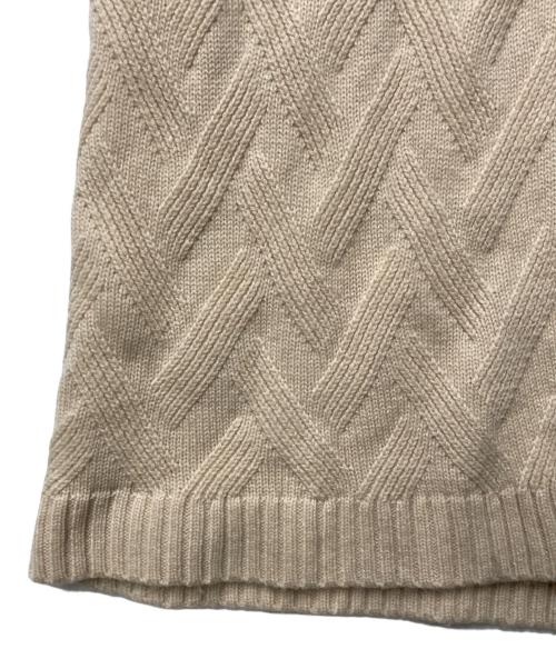 BALENCIAGA（バレンシアガ）BALENCIAGA (バレンシアガ) カシミヤニットワンピース ベージュ サイズ:38の古着・服飾アイテム