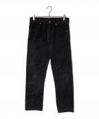 A BATHING APEア ベイシング エイプ）の古着「ポケット刺繍デニムパンツ」｜ブラック