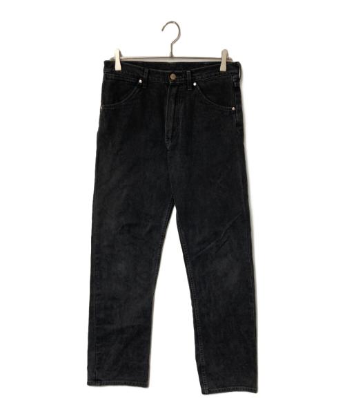 A BATHING APE（ア ベイシング エイプ）A BATHING APE (ア ベイシング エイプ) ポケット刺繍デニムパンツ ブラック サイズ:Ｍの古着・服飾アイテム
