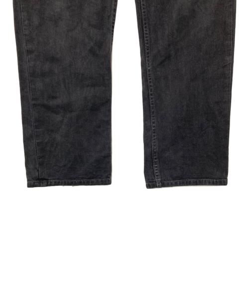 A BATHING APE（ア ベイシング エイプ）A BATHING APE (ア ベイシング エイプ) ポケット刺繍デニムパンツ ブラック サイズ:Ｍの古着・服飾アイテム