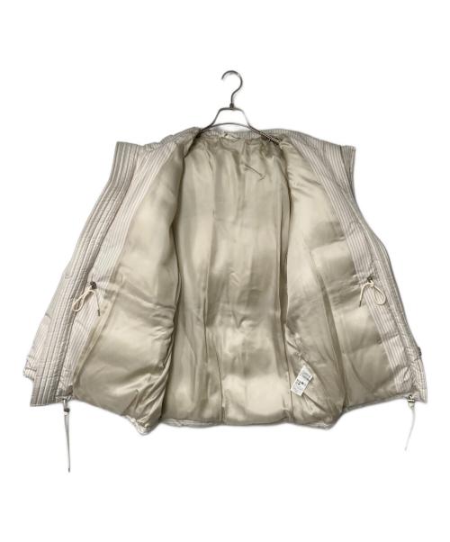 AURALEE（オーラリー）AURALEE (オーラリー) TEKLA (テクラ) STRIPE DOWN JACKET アイボリー サイズ:4の古着・服飾アイテム