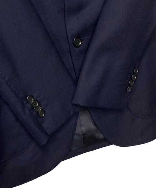 BEAMS F（ビームスエフ）BEAMS F (ビームスエフ) CANONICO ホップサック ジャケット ネイビー サイズ:44/8Ｒの古着・服飾アイテム