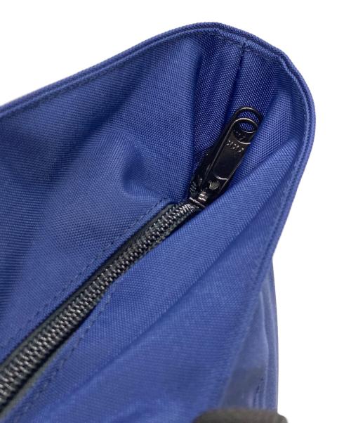 Herve Chapelier（エルベシャプリエ）Herve Chapelier (エルベシャプリエ) ナイロンスクエアショルダーA4サイズ(L) ネイビー（ブルーニュイ×ブルーニュイ）の古着・服飾アイテム
