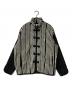 pexwear（ペックスウェアー）の古着「ear別注チャイナボアジャケット」｜ブラック×ホワイト