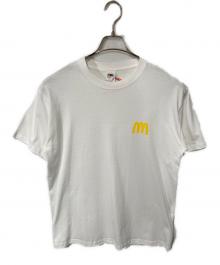 FRUIT OF THE LOOM×MINNANO（フルーツオブザルーム×ミンナノ）の古着「プリントTシャツ」｜ホワイト