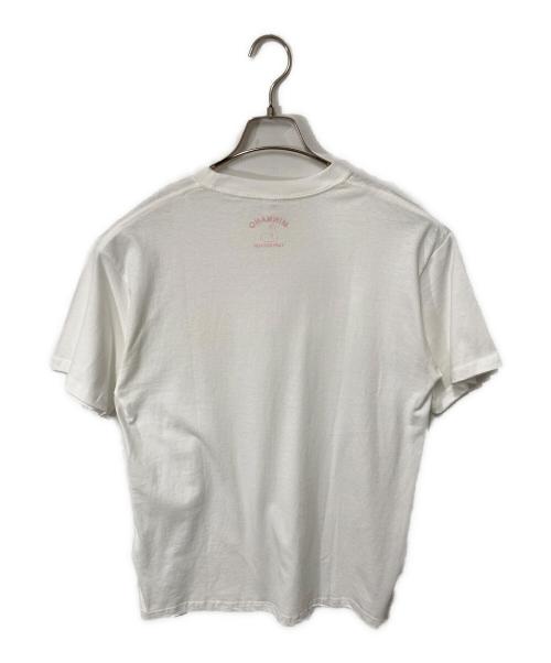 FRUIT OF THE LOOM（フルーツオブザルーム）FRUIT OF THE LOOM (フルーツオブザルーム) MINNANO (ミンナノ) プリントTシャツ ホワイト サイズ:Ｍの古着・服飾アイテム