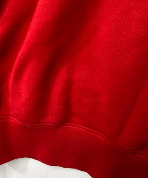 MARNI（マルニ）MARNI (マルニ) SMILEY FACE (スマイリーフェイス) オーバーサイズスウェットシャツ レッド サイズ:46の古着・服飾アイテム