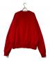 MARNI (マルニ) SMILEY FACE (スマイリーフェイス) オーバーサイズスウェットシャツ レッド サイズ:46：13000円
