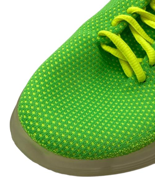 grounds（グラウンズ）grounds (グラウンズ) ローカットスニーカー グリーン×イエロー サイズ:EU42/US9.5/UK7.5/27cmの古着・服飾アイテム