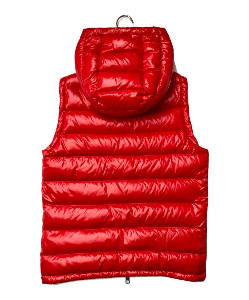 MONCLER（モンクレール）MONCLER (モンクレール) LANOUX GILET ダウンベスト レッド サイズ:1の古着・服飾アイテム