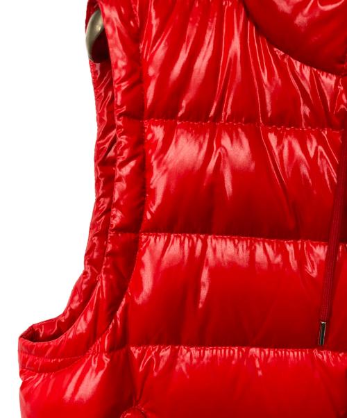MONCLER（モンクレール）MONCLER (モンクレール) LANOUX GILET ダウンベスト レッド サイズ:1の古着・服飾アイテム