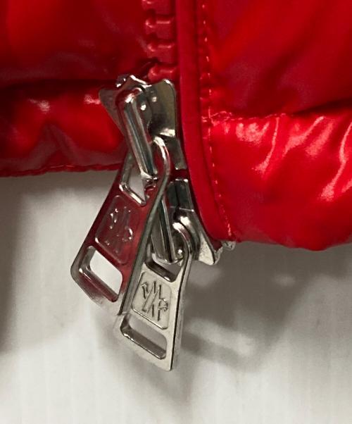 MONCLER（モンクレール）MONCLER (モンクレール) LANOUX GILET ダウンベスト レッド サイズ:1の古着・服飾アイテム