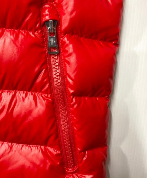 MONCLER（モンクレール）MONCLER (モンクレール) LANOUX GILET ダウンベスト レッド サイズ:1の古着・服飾アイテム