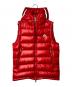 MONCLER（モンクレール）の古着「LANOUX GILET ダウンベスト」｜レッド