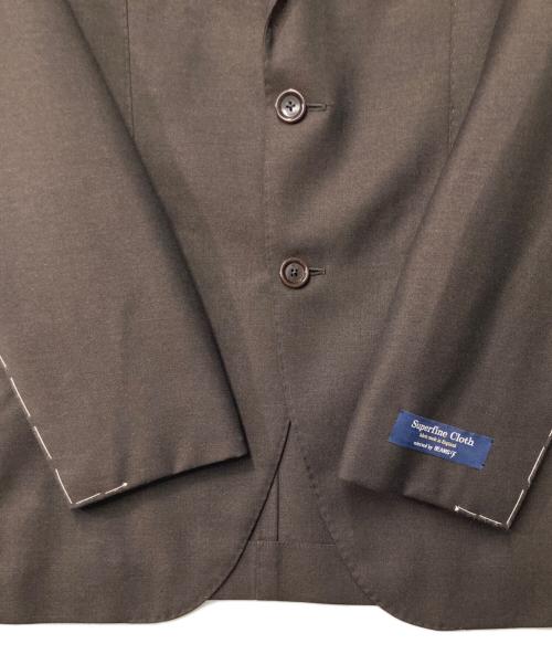 BEAMS F（ビームスエフ）BEAMS F (ビームスエフ) 段帰り3Bセットアップスーツ ブラウン サイズ:44/6Rの古着・服飾アイテム