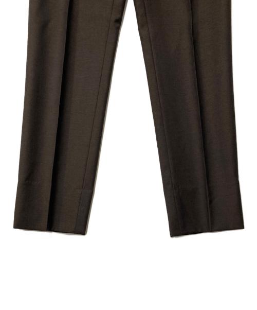 BEAMS F（ビームスエフ）BEAMS F (ビームスエフ) 段帰り3Bセットアップスーツ ブラウン サイズ:44/6Rの古着・服飾アイテム