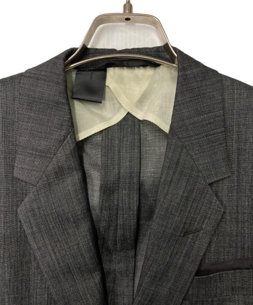 N.HOOLYWOOD（エヌ ハリウッド）N.HOOLYWOOD (エヌ ハリウッド) テーラードジャケット グレー サイズ:36Rの古着・服飾アイテム
