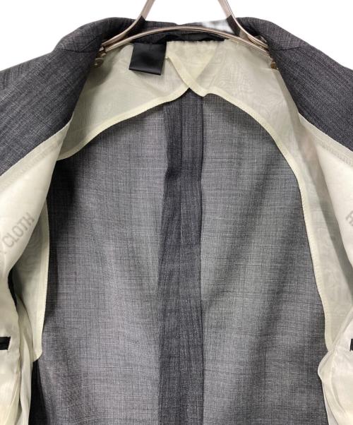 N.HOOLYWOOD（エヌ ハリウッド）N.HOOLYWOOD (エヌ ハリウッド) テーラードジャケット グレー サイズ:36Rの古着・服飾アイテム